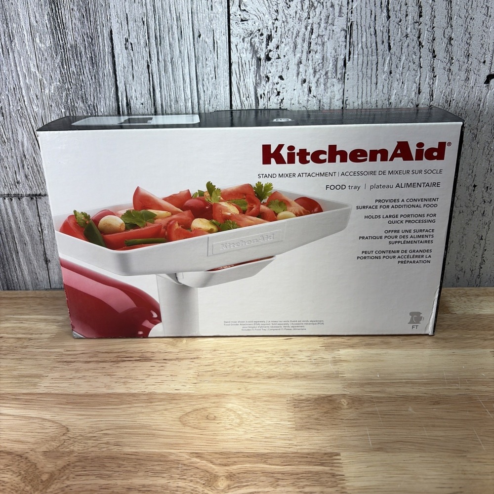 KITCHENAID FOOD TRAY STAND MIXER ATTACHMENT FOR PROCESSING OF LARGE QUANTITIES